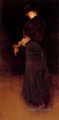 Arrangement en noir La dame dans le jaune James Abbott McNeill Whistler